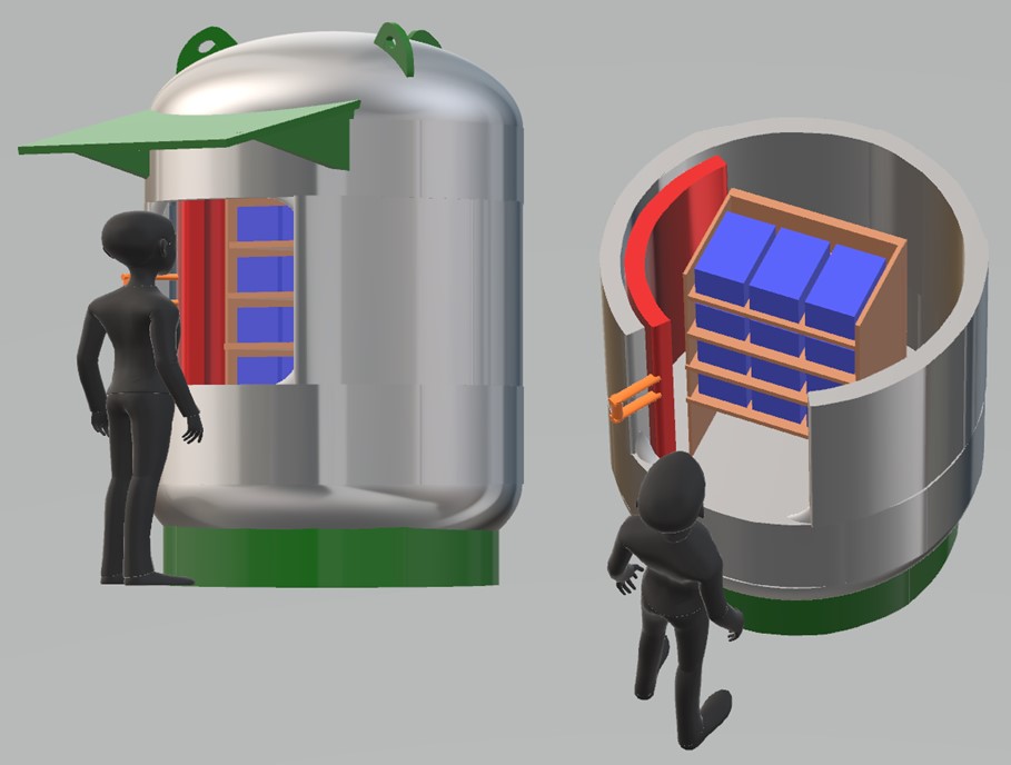storage chamber Thiot Ingenierie Detonation chambers and explosion